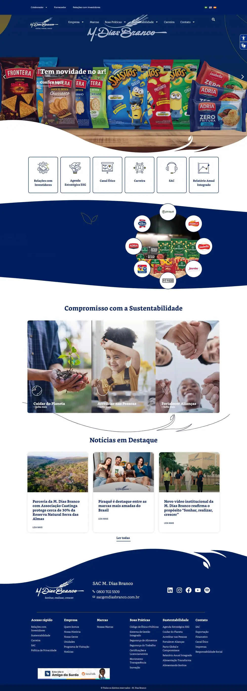 Site M. Dias Branco
